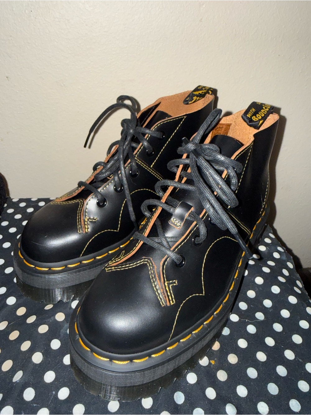 Doc Martens Church Quad monkey boots